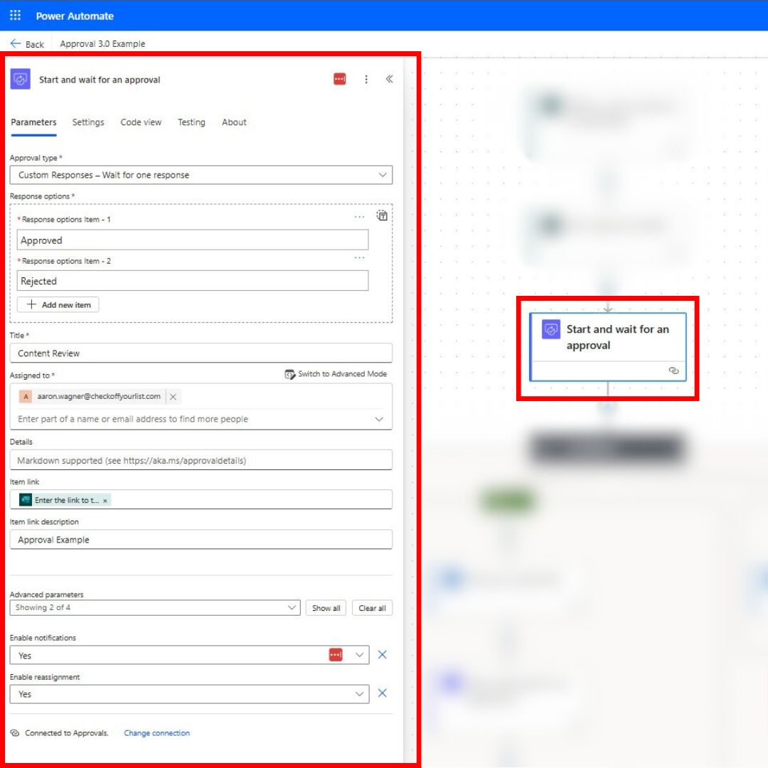 How to Create an Approval Flow in Power Automate - Check Off Your List